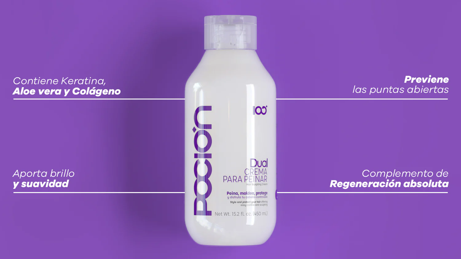 Miniatura 2 de POCION Dual Crema para Peinar